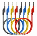 PeakTech 7049 - Jeu de 4 cordons de test de 100 cm pour multimètres ou alimentations de laboratoire. PeakTech 7049 - Jeu de 4 cordons de test de 100 cm pour multimètres ou alimentations de laboratoire.