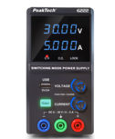 Peaktech 6222 - Alimentation à découpage CC ~0-30 V / 0-5 A
